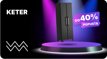 Black Friday rasprodaja Keter vrtnog namjestaja do 50%