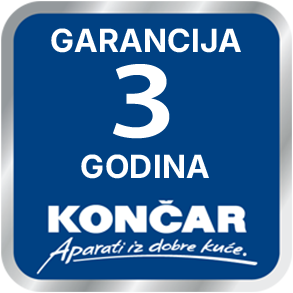 Končar 3 godine garancije