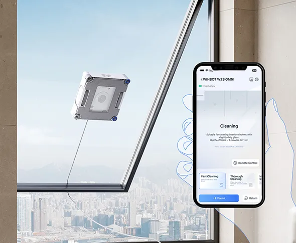 ECOVACS HOME aplikacija za WINBOT W2S