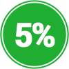 72h 2025 - 5% sticker