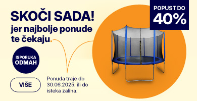 Trampoline na akciji - popust do 40%