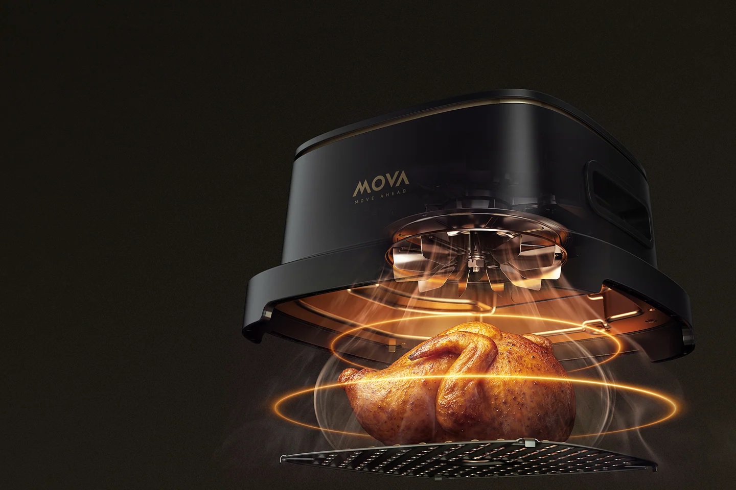 MOVA Aeroglass AF20 Pro motor bez četkica i cirkulacija zraka