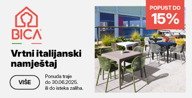 Vrtni i balkonski namjestaj uz popuste do 15% akcija