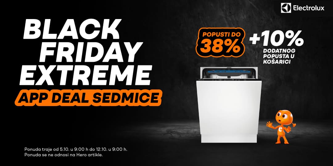 Black Friday Extreme, App deal sedmice: popusti do 60% samo u aplikaciji