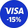 Visa -15% Apple/Google 
