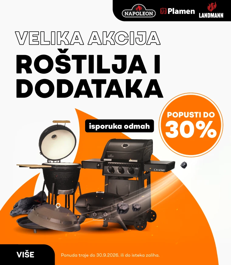 Rostilji na akciji uz popuste do 30% njemaki kvalitet i dizajn