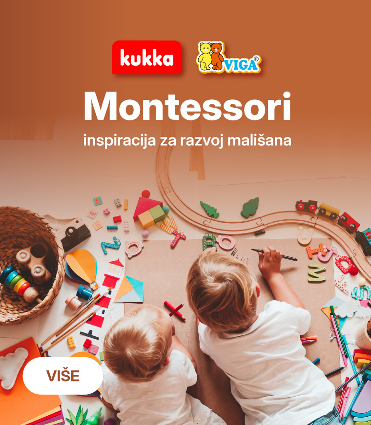 Montessori dječje drvene igračke i namještaj za razvoj