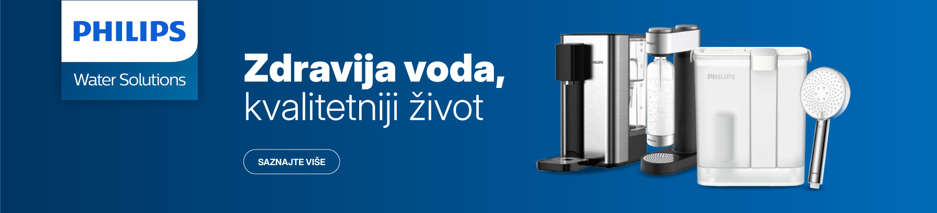 Philips filtracija vode - bokali, spremnici, dispenzeri, tuš baterije, česma, filter