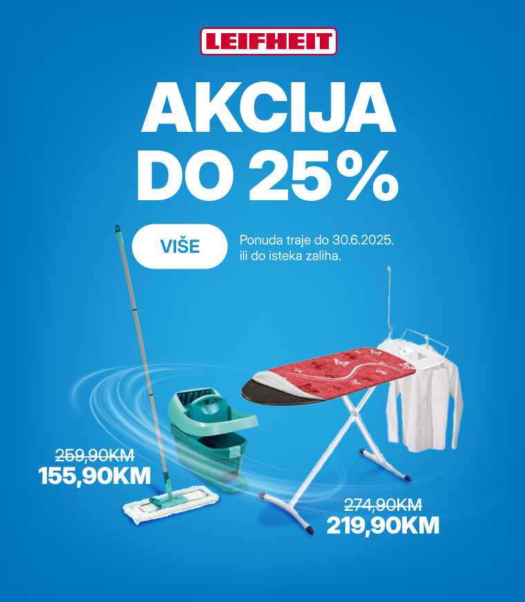 Leifheit proljetna akcija čišćenja 