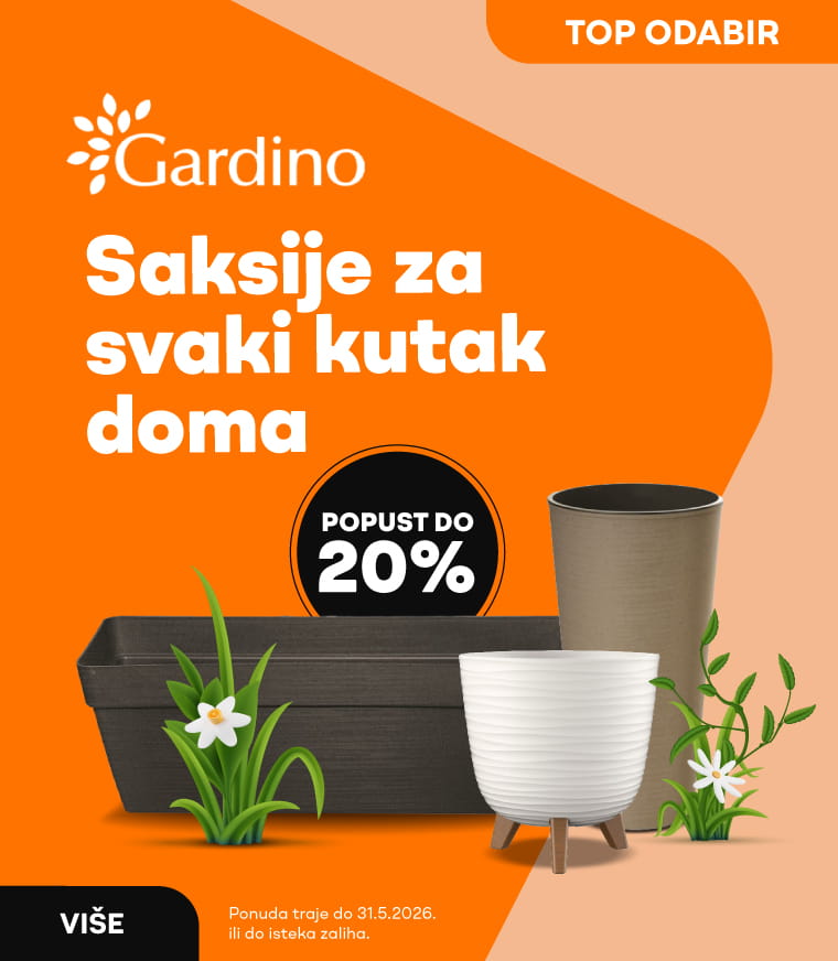Saksije za cvijeće na proljetnoj akciji uz popuste do 40%