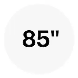 85"