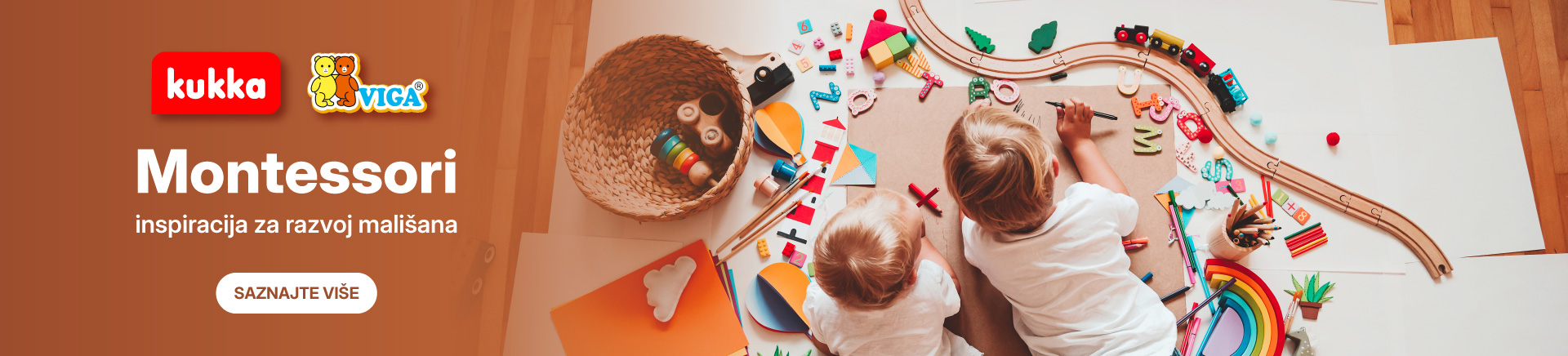 Montessori dječje drvene igračke i namještaj za razvoj