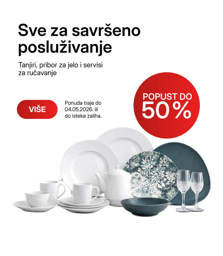 Sve za savršeno posluživanje - popust 50%