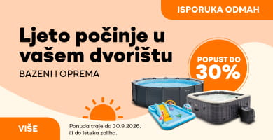 Bazeni i oprema INTEX na akciji i popustima do 40%