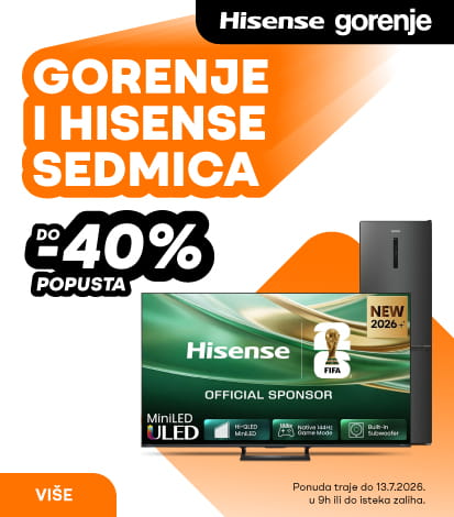 BREND SEDMICA GORENJE&HISENSE