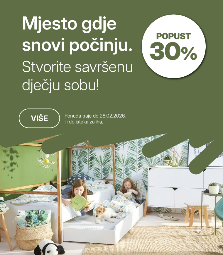 Dječji namještaj - popust 30%