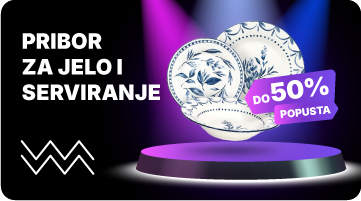 Servisi za posluživanje i pribor za jelo - Black Friday akcija do 50%