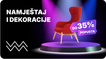 Namještaj i dekoracije za dom - Black Friday akcija do 50%