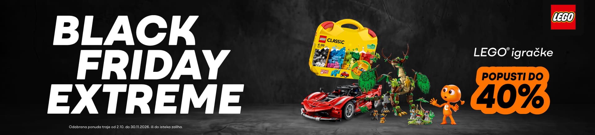 Lego velika akcija uz besplatnu dostavu