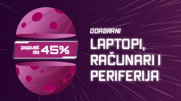 Odabrani laptopi, računari i periferija Cyber Week ponuda popusti do 45%