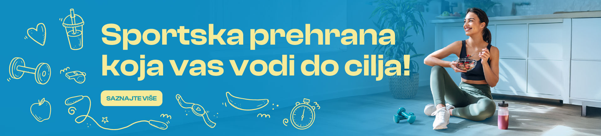 Sportska prehrana proteini na akciji