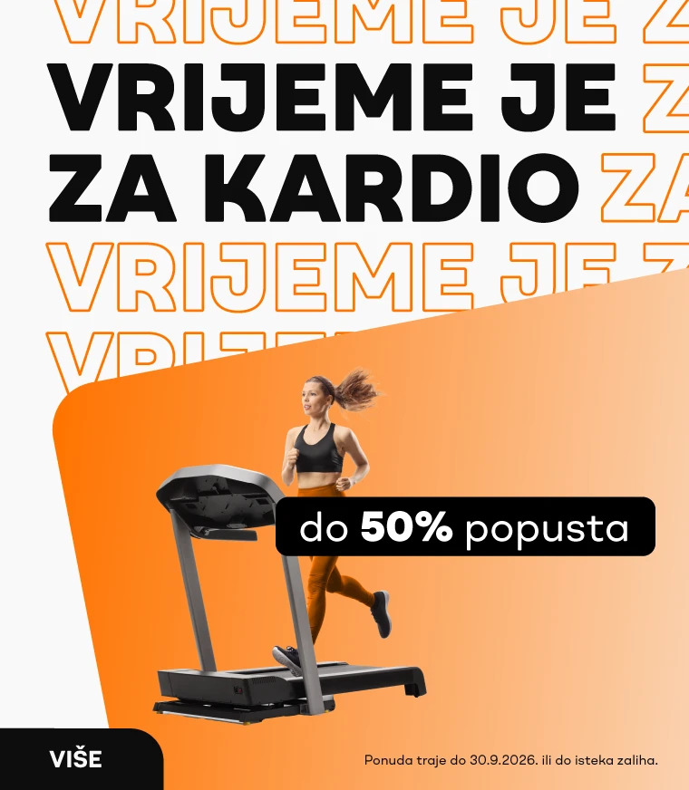 Kardio - trake za trčanje popust do 40%