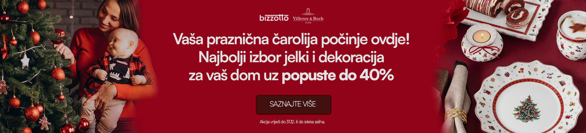 Novogodisnje dekoracije na akciji do 50%