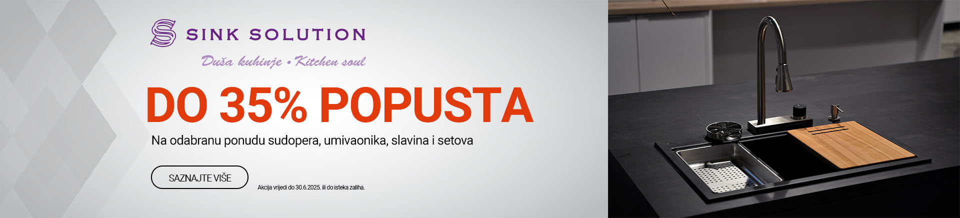 Sink Solution akcija sudopera i česmi