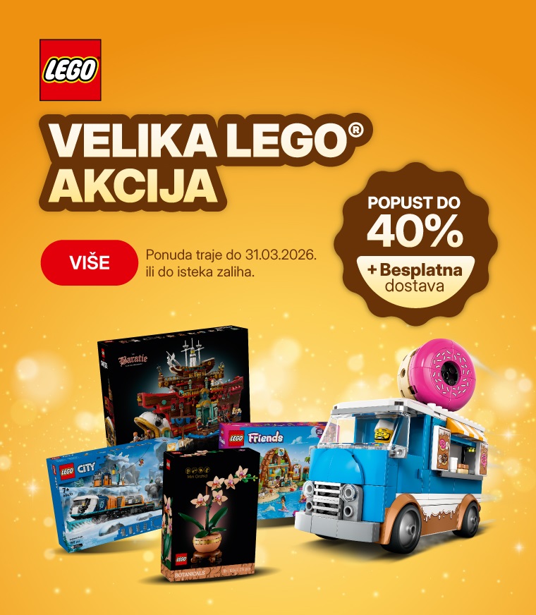 Lego velika akcija uz besplatnu dostavu