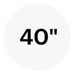 40"