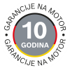 BOSCH usisivači: 10 godina garancije na motor - STICKER 2025
