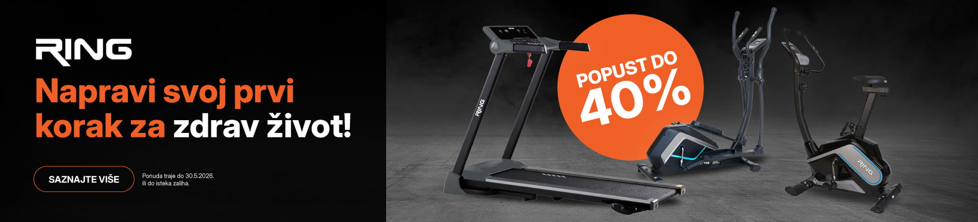 Fitness oprema i sprave na akciji