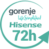 Gorenje i Hisense 72h