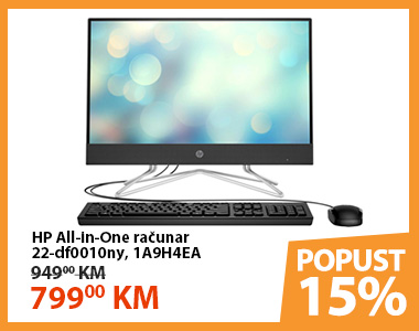 HP All-in-One računar 22-df0010ny, 1A9H4EA