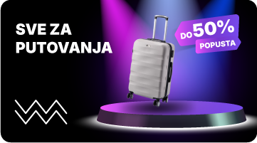 Black Friday rasprodaja kofera i torbi za putovanje - popusti do 50%