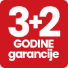 VIVAX ugradbena bijela tehnika 3+2 god