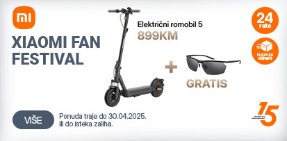 Xiaomi Fan Festival El. romobil + poklon