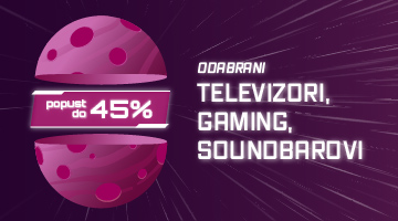 Odabrani televizori i konzole do 45%