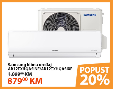 Samsung klima uređaj AR12TXHQASINE/AR12TXHQASIXE