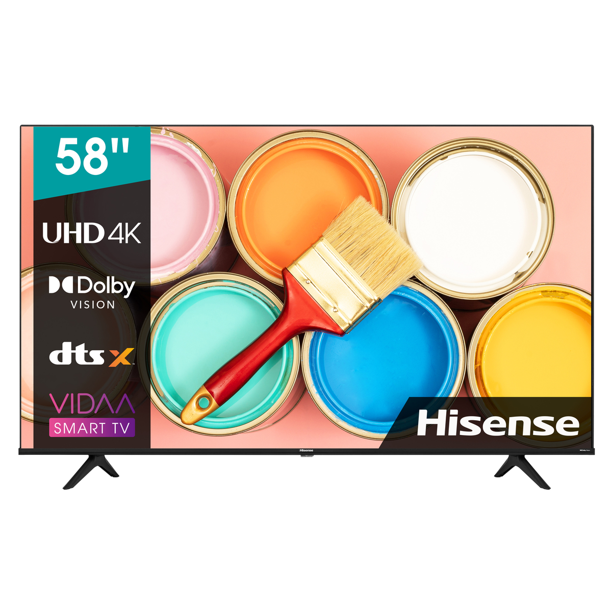 Hisense LED televizor 58A6BG, 4K Ultra HD, Smart TV, VIDAA U5.0