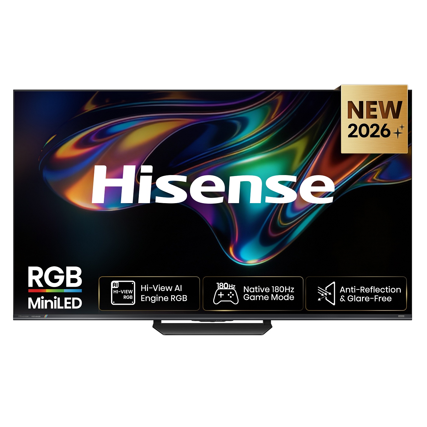 Hisense RGB MiniLED 65UR8S, 4K Ultra HD, Smart TV, VIDAA, Smart OS, 180 Hz, 2.1.2 Ch. Multi-Surround, Crni