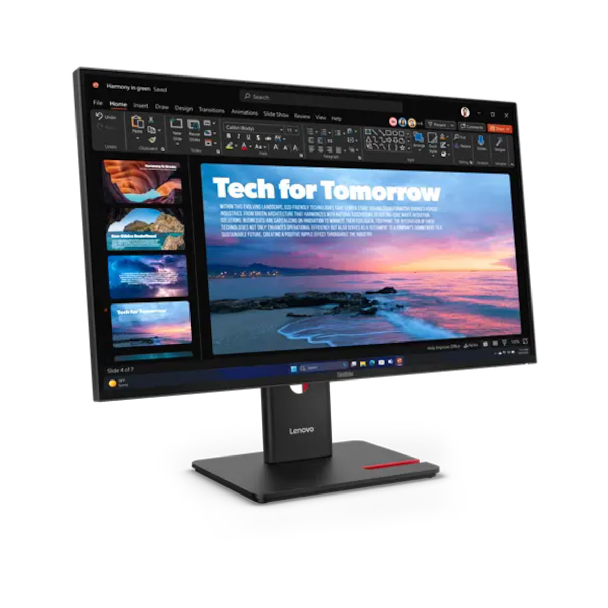 Lenovo ThinkVision T27QD-40 monitor, 27", QHD, IPS, 120Hz
