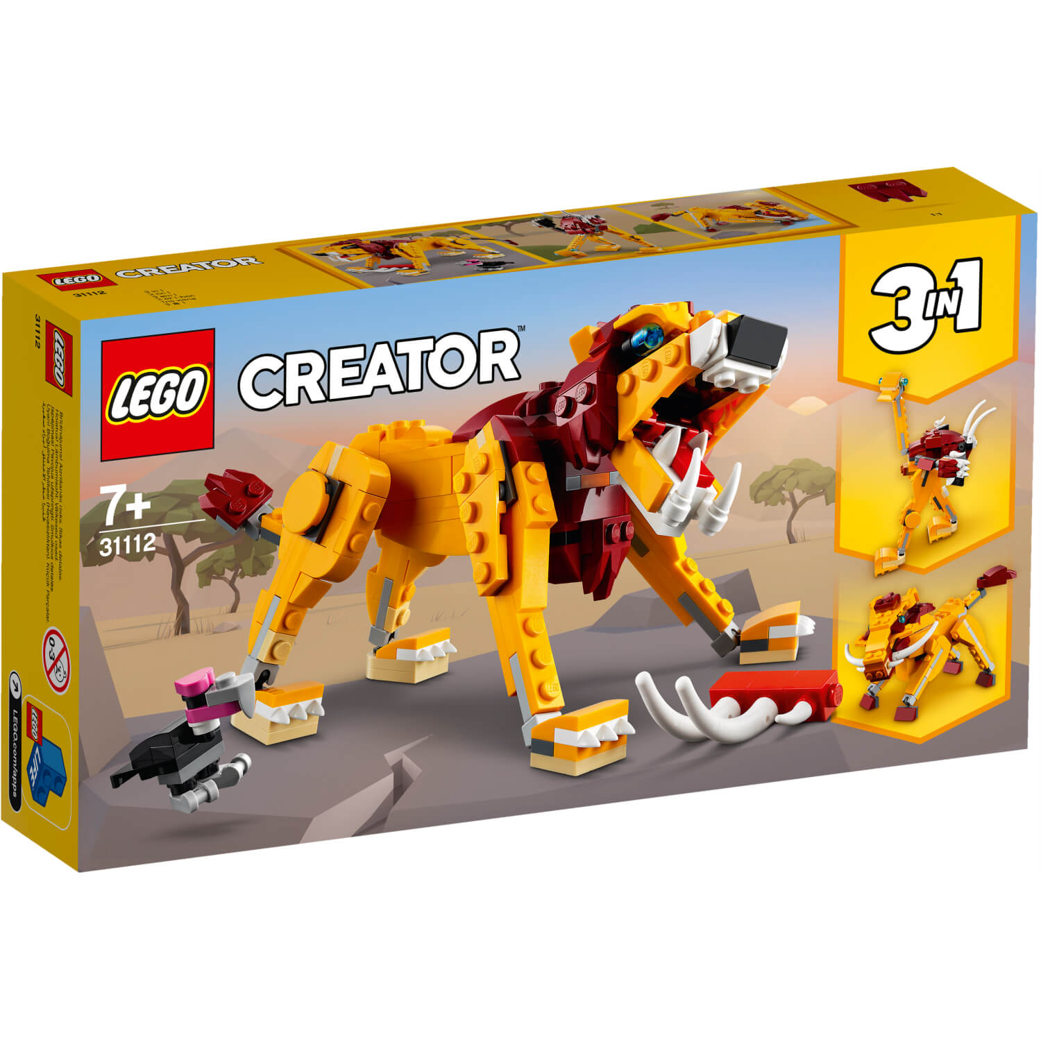 LEGO 31112 Divlji lav