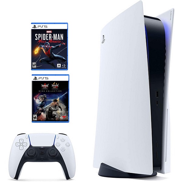 PlayStation 5 + Marvel's Spider-Man: Miles Morales PS5 + The Nioh Collection PS5