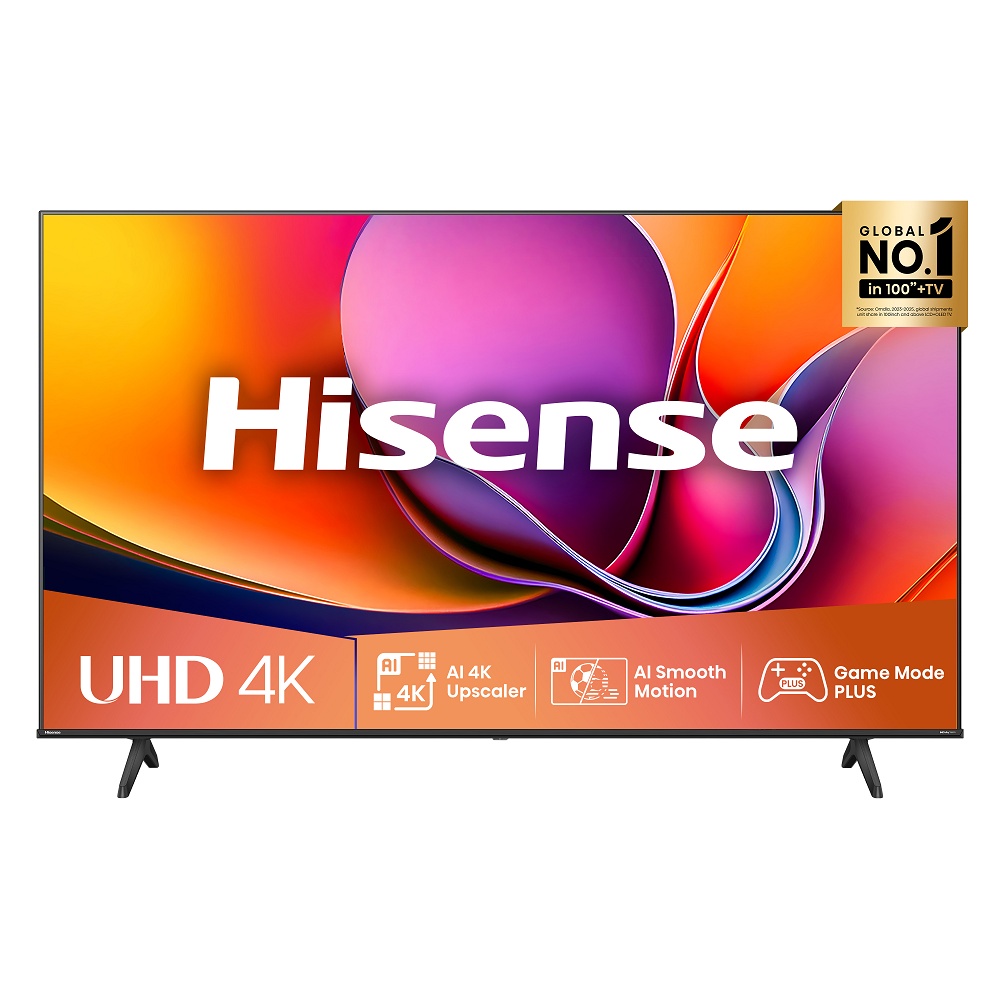 Hisense LED televizor 75A6Q, 4K Ultra HD, Smart TV, VIDAA U8.5 Smart OS, Dolby Vision, Game Mode PLUS, Crni