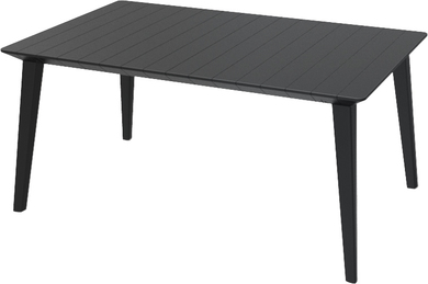 KETER stol Lima 157 x 87 x 74 cm / sivi