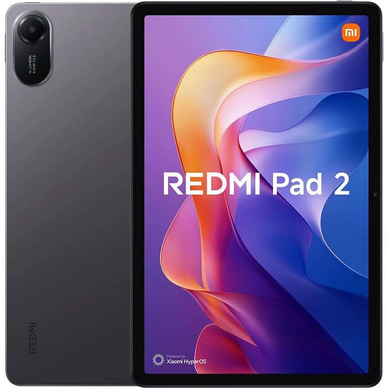 Xiaomi Redmi Pad 2 11" 2.5K 90Hz, 8GB/256GB, Gray, tablet + POKLON Redmi Pad 2 zaštita i Redmi Buds 6 slušalice