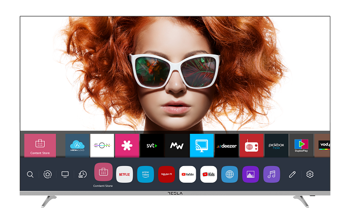 TESLA QLED televizor Q55K925SUS, 4K Ultra HD, Smart TV, webOS, Magični daljinski, EON Ready, Sivi