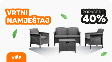 Vrtni i balkonski namještaj na akciji