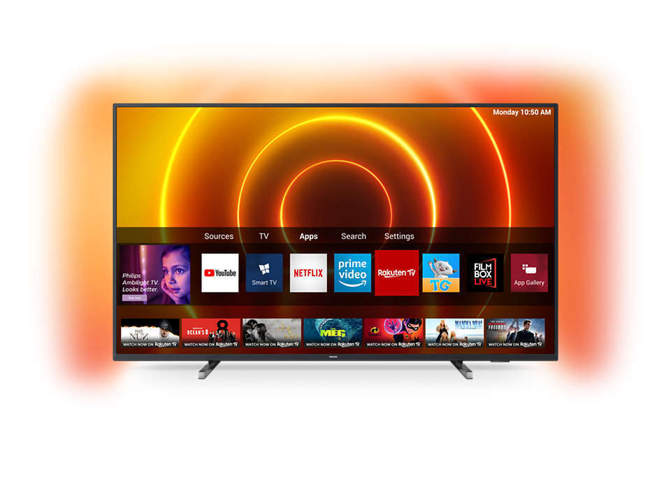 Philips LED televizor 50PUS7805/12, 4K Ultra HD, Saphi, Smart